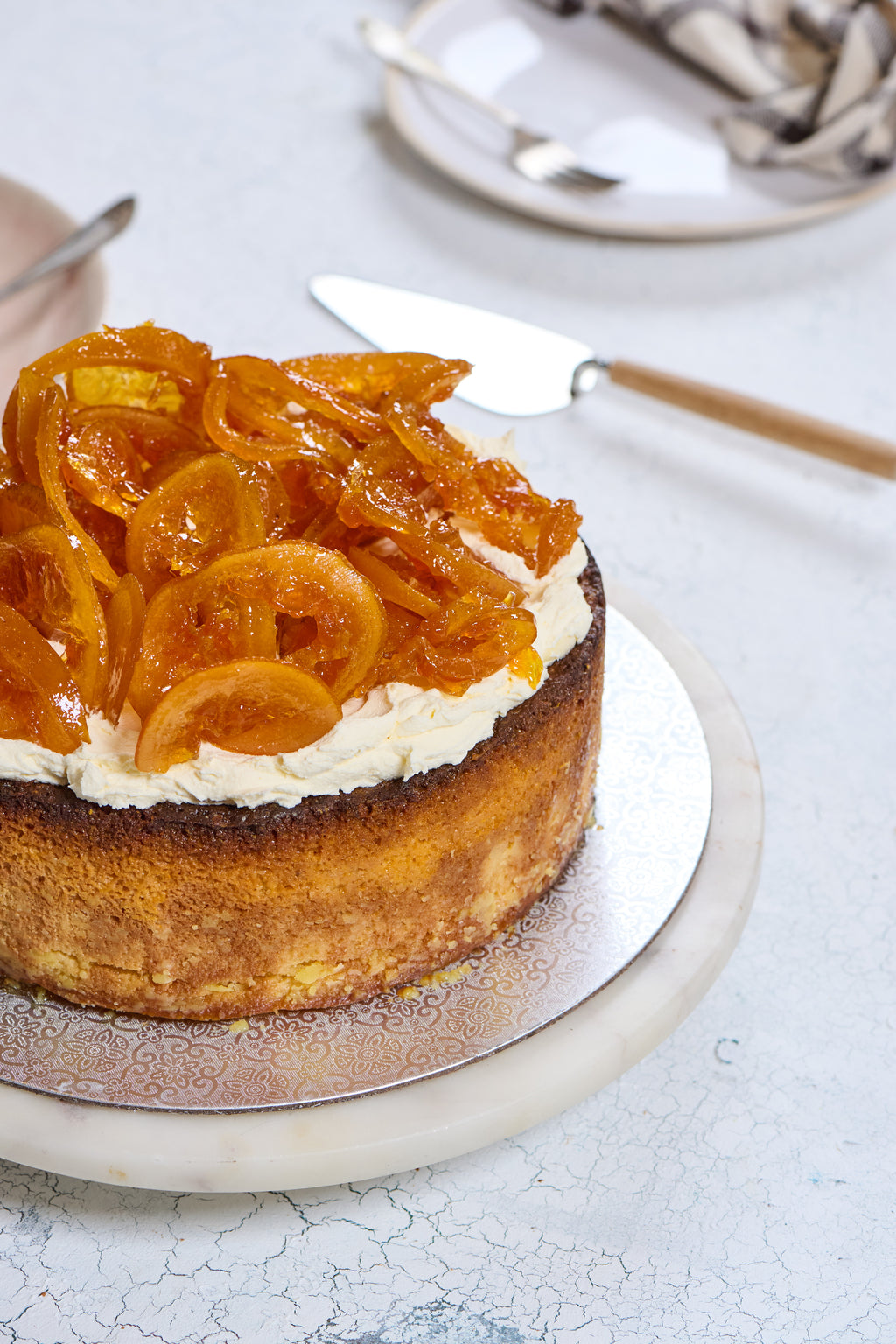 Italian Orange Polenta Cake