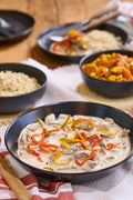 Beef Stroganoff & Rice