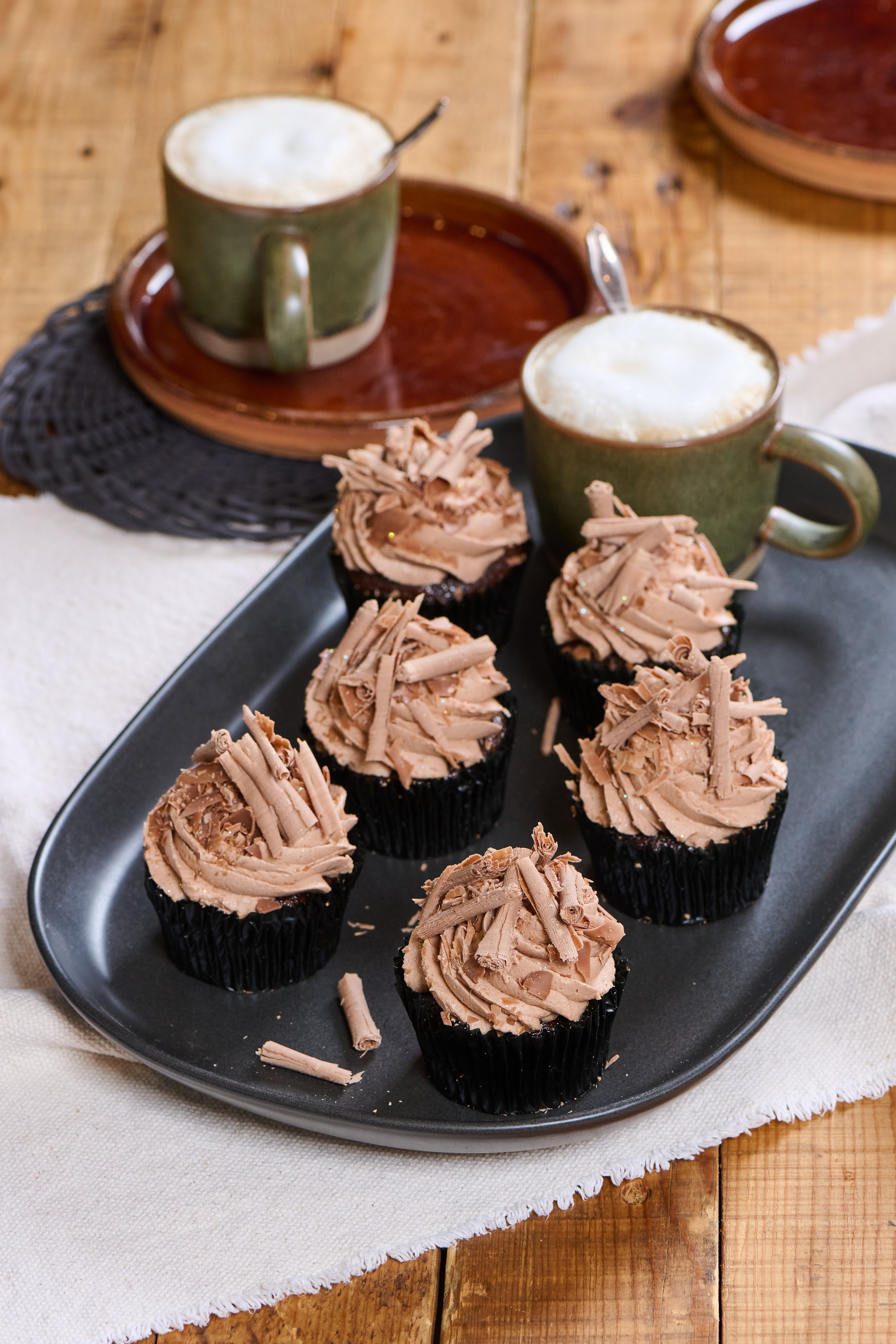 Caramel-centred Chocolate Cupcakes (6s)