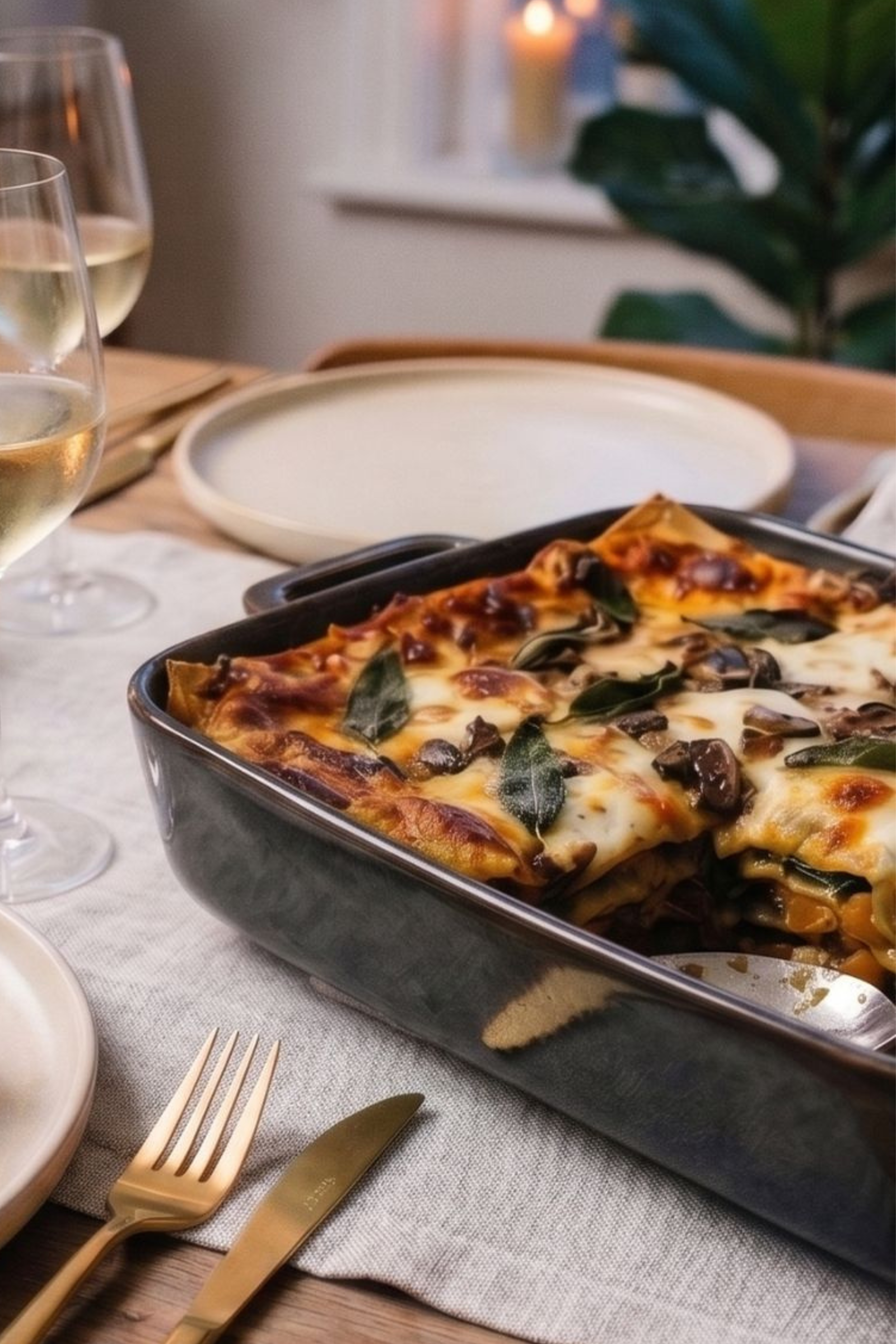Roast Butternut Lasagne