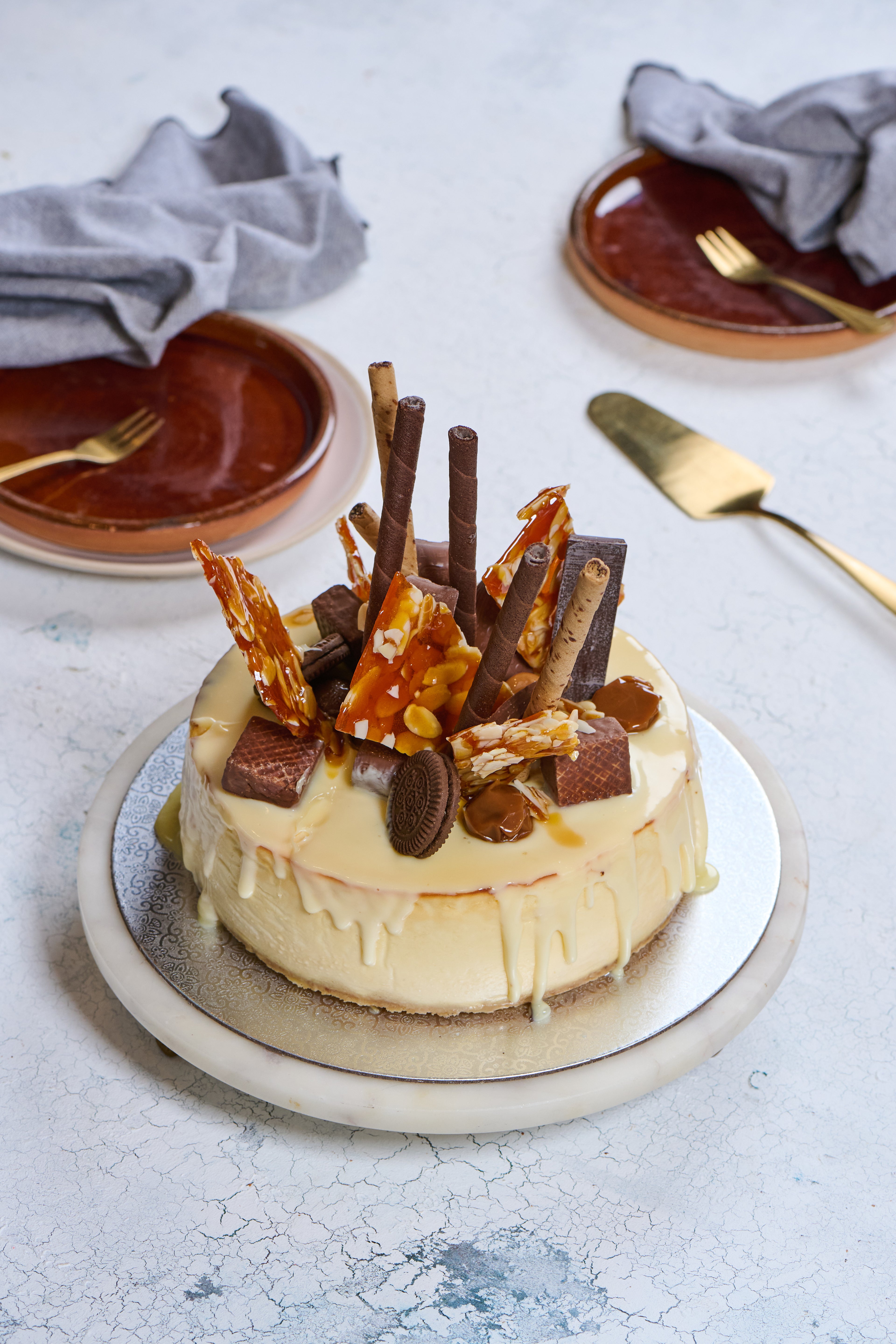 Vanilla Baked Cheesecake