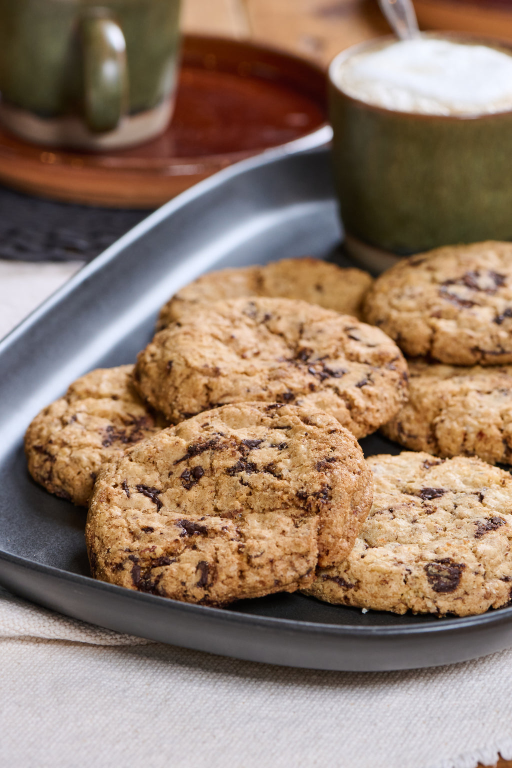 Large Chocolate Chip Cookies (8s)