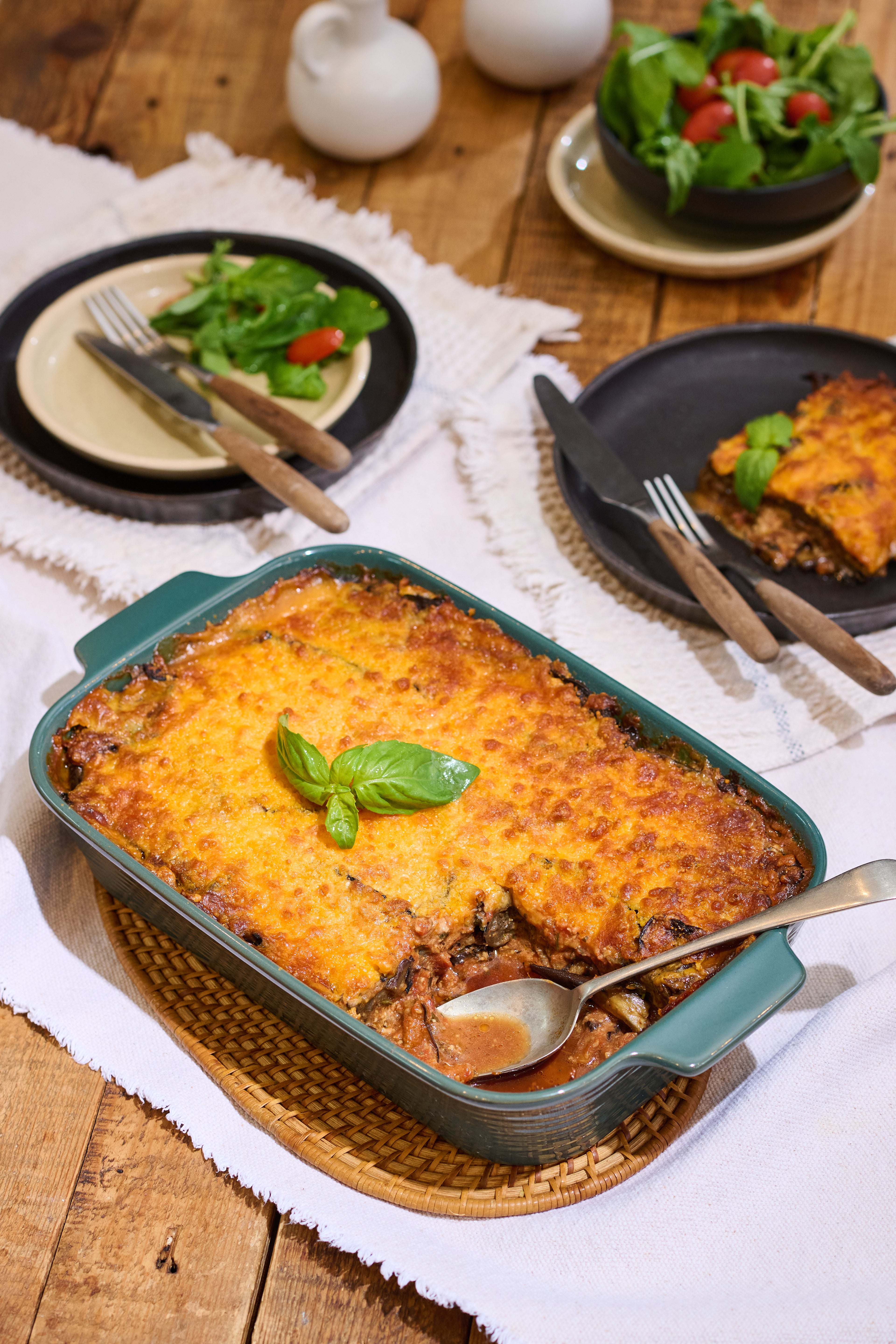 Melanzane alla Parmigiana (for 2)