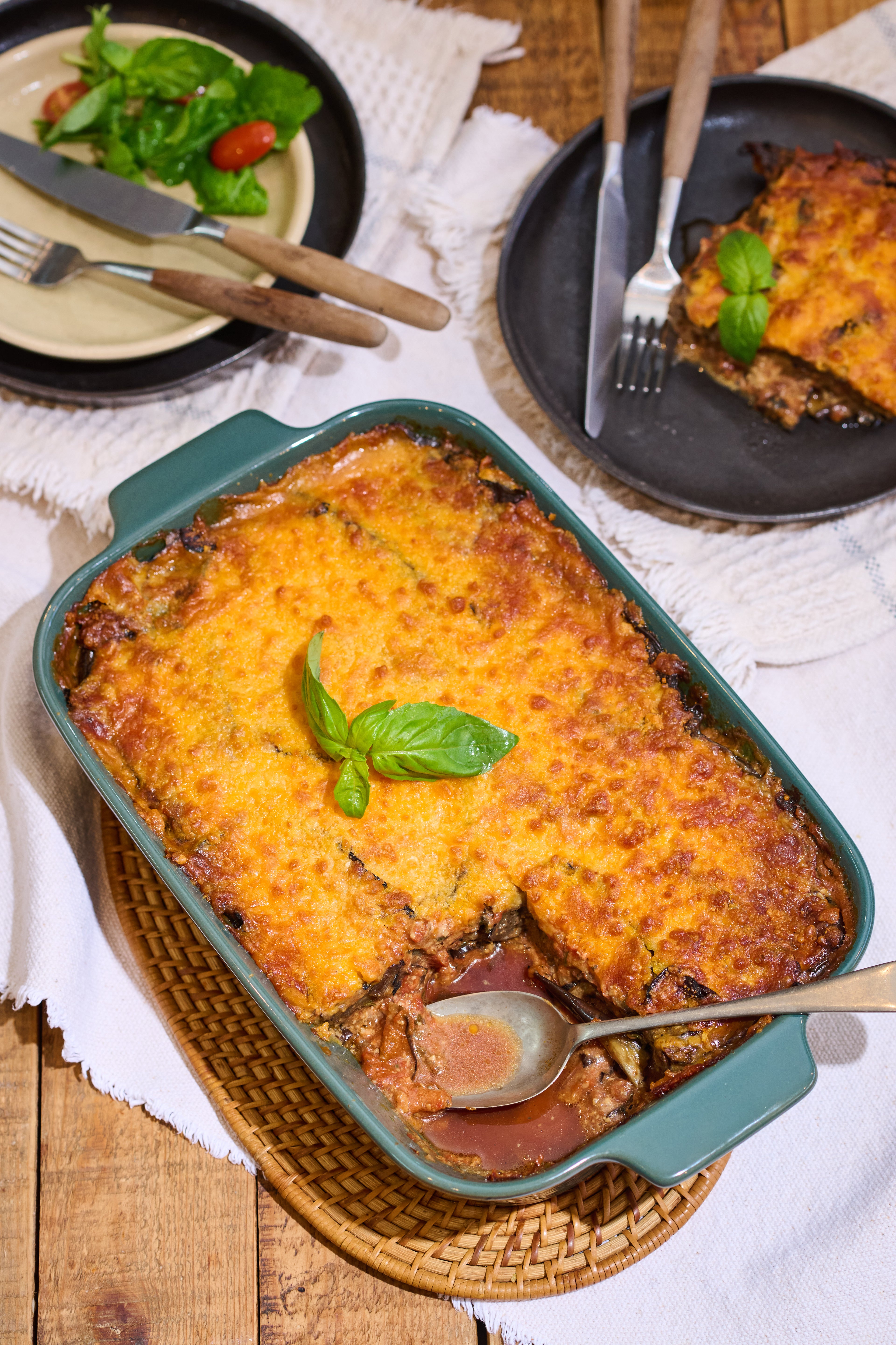 Melanzane alla Parmigiana (for 2)