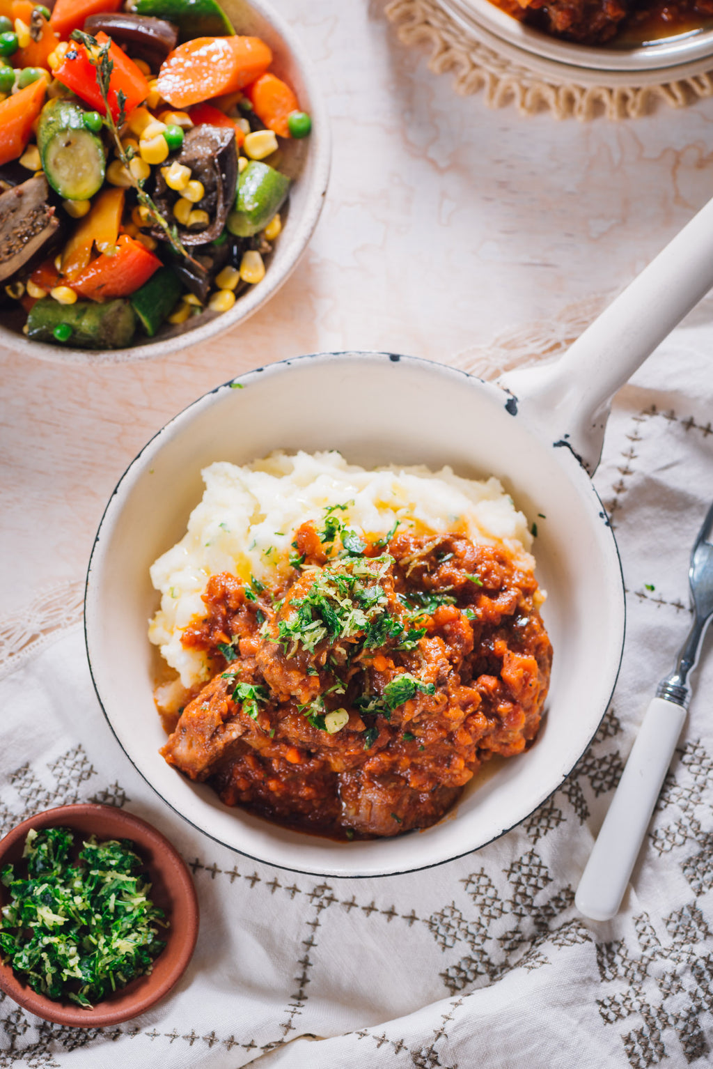 Hearty, Chunky Ossobuco (For 2)
