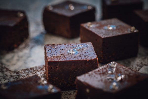 Andiswa’s dark chocolate torte squares (8 pcs, Gluten Free)