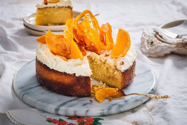 Italian Orange and Polenta Cake